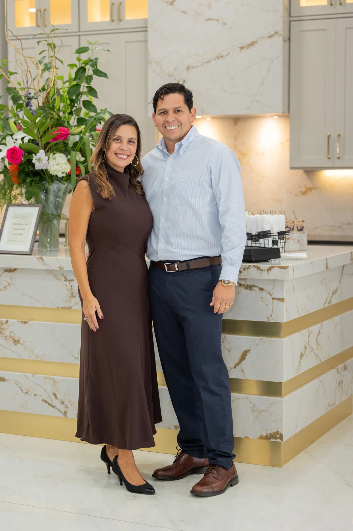 Diana Benucci and Hernan Prieto owners