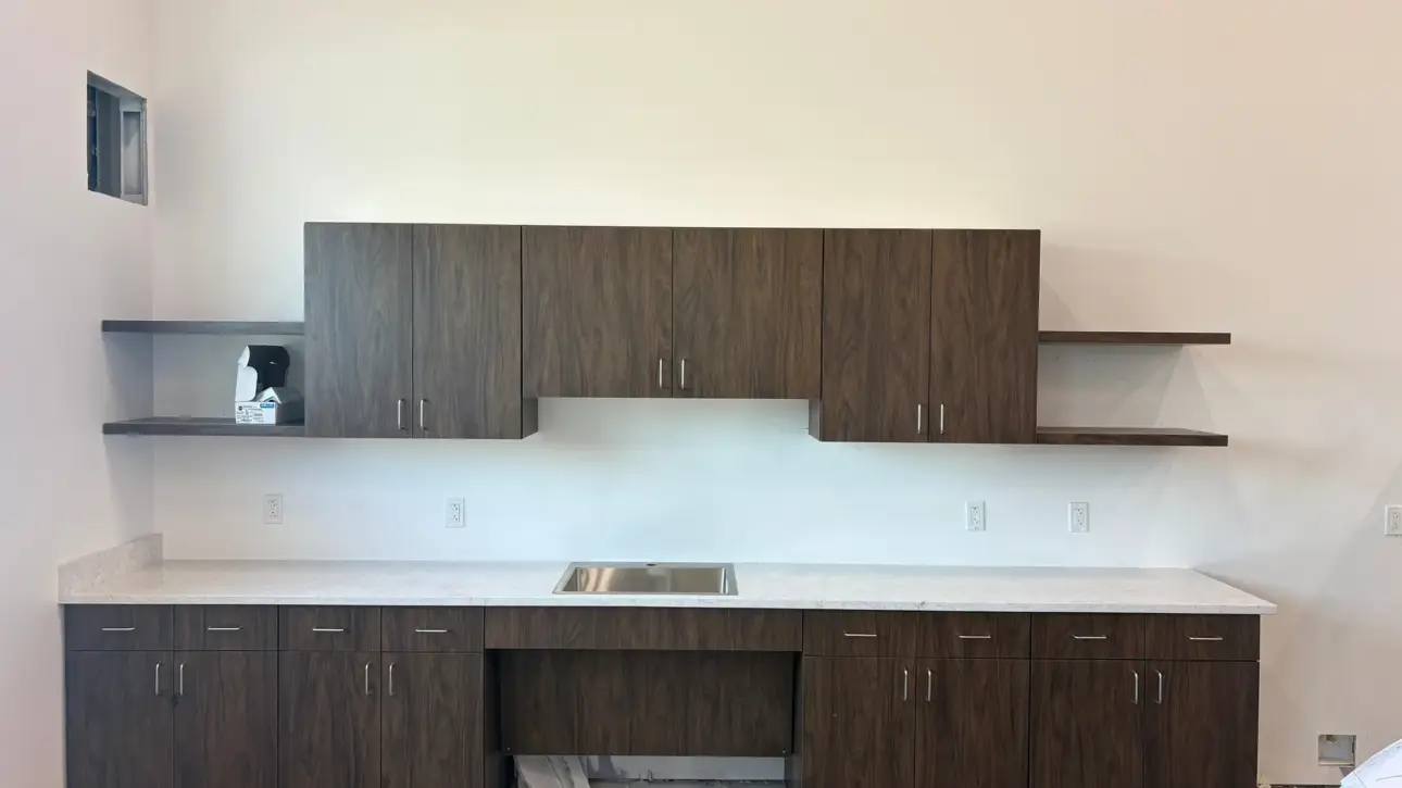 GE Nuclear Site — commercial countertop project