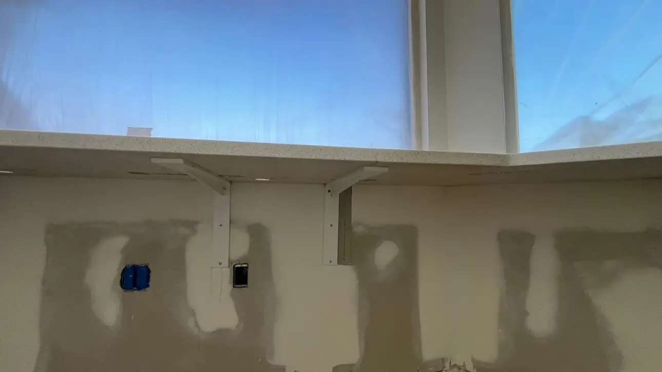 North Johnston Press Box — commercial countertop project