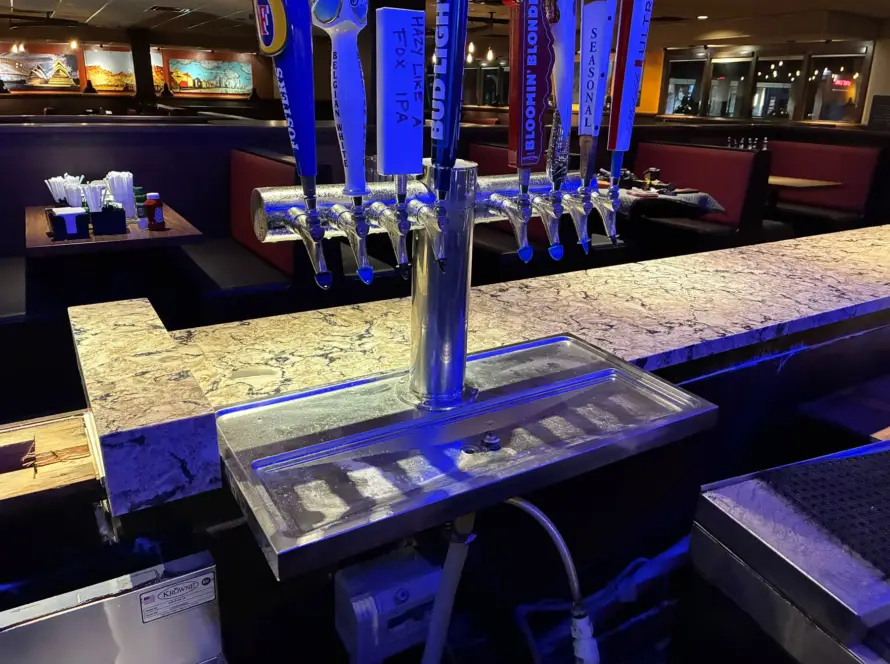 Outback Steakhouse: Bar Tops (Multi-Location) — commercial countertop project