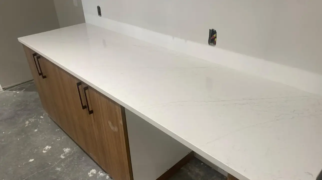 Smokey Hollow Office Suite — commercial countertop project