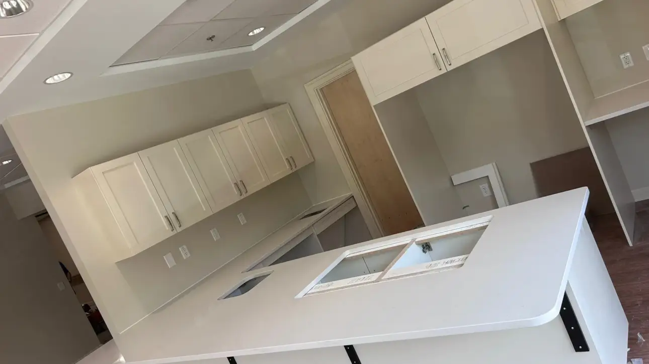 Springmoore Retirement Facility — commercial countertop project